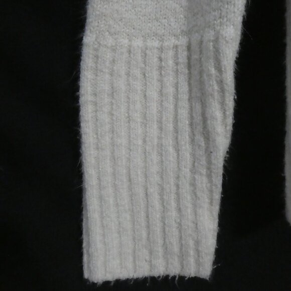CLOCKHOUSE | UK size 12 | Cream Knit Turtleneck Sweater - Picture 6 of 16